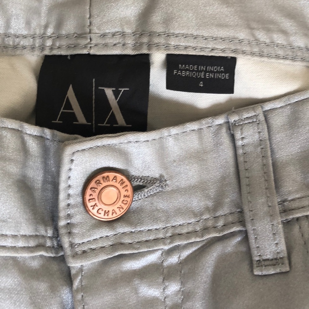 ARMANI EXCHANGE SILVER JEANS - Picture 4 of 8